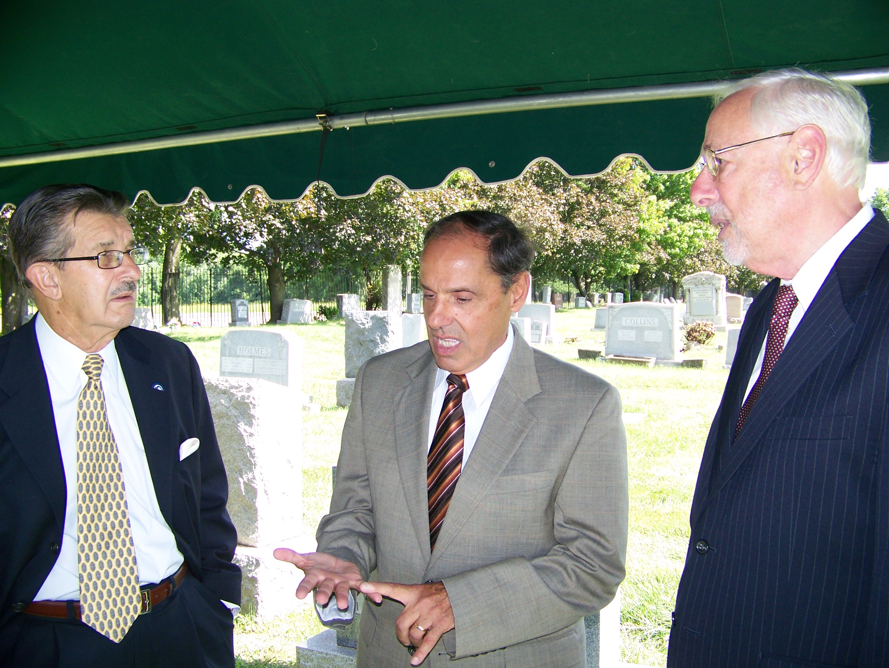 Chairman Zazycyny, Frank Falcone & Robert Stern